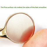 Double Sided Foot Filer, Portable Feet Rasp Grater, Callus Coarse Dead Skin Remover, Household Salon Pedicure Tool, Portable Handle Rub Pedicure Tool for Home