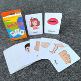 English Word Learning Flash Card For Kids, Visual Stimulation Cards for Toddlers, Cartoon Flashcards for Newborn Babies Kids, Fun Learning and Educational Kids Cards, Memory Training  Learning Cards, Montessori Baby Learning Cards