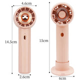 Mini Handheld Fan, Quiet Desk Fan, Semiconductor Cooling Fan Multi- Function