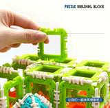 80 Pcs Buckle Building Blocks Toy, Three Dimensional Thinking Puzzle Toys, Puzzle Assembling Children Educational Toy