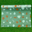 Printed Fridge Liner, Silicon Drawer Mats, Non-Adhesive Waterproof Kitchen Cabinet Liners, Multipurpose  Anti Frost Waterproof Pad, Washable Cooler Liner for Home Kitchen