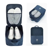 3 Layer Travel Shoe Bag, Portable Shoe Storage Pouch, Mini Travel Shoe Storage Bag, Shoe Closet Organizer