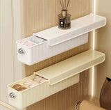 Hanging Wall Mounted Organizer, Undergarments Drawer Organizer, Multi Grid Drawer Organizer, Slim Slide Storage Organizer