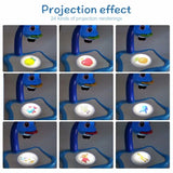 Children LED Projector Art Drawing Table Toy, Kids Painting Board Desk, Crafts Interactive Educational Learning Paint Tool, Trace and Draw Projector Toy with Light & Music, Track and Draw Learning Sketch Projector Desktop, Kid Toy Painting Drawing Table
