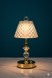 Luxury Acrylic Crystal Lamp, Modern Crystal Desk Lamp
Gold Base Crystal Table Lamp