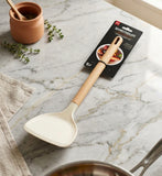 Non Stick Spoon With Wooden Handle, Multifunctional Soup Spoon, Kitchen Table wear Accessories