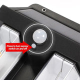 Double Head Antique Solar Sensor Lamp, Wall Mounted Courtyard Villa Garage Wall Light, Human Body Induction Warm Light Lantern, Bright Outdoor Solar Wall Lamp, Energy Efficient Outdoor Lighting