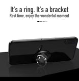 360° Rotating Phone Ring Holder, Portable Mobile Phone Bracket, Universal Compact Phone Stand