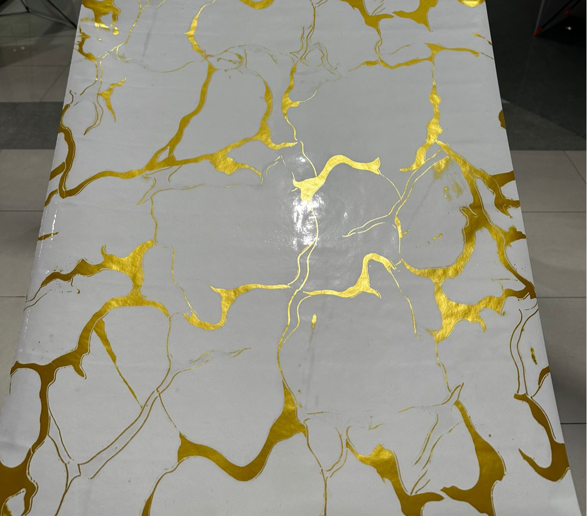Waterproof UV Marble Sheet, Self Adhesive KSE Walls Sticker, Kitchen Cabinets Countertop Wallpaper