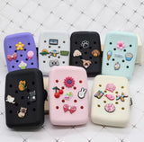 Silicone Water Bottle Pouch, Silicone Tumbler Bag With Charms, Anti Slip Arm Bag, Portable Stanley Pouch With Charms