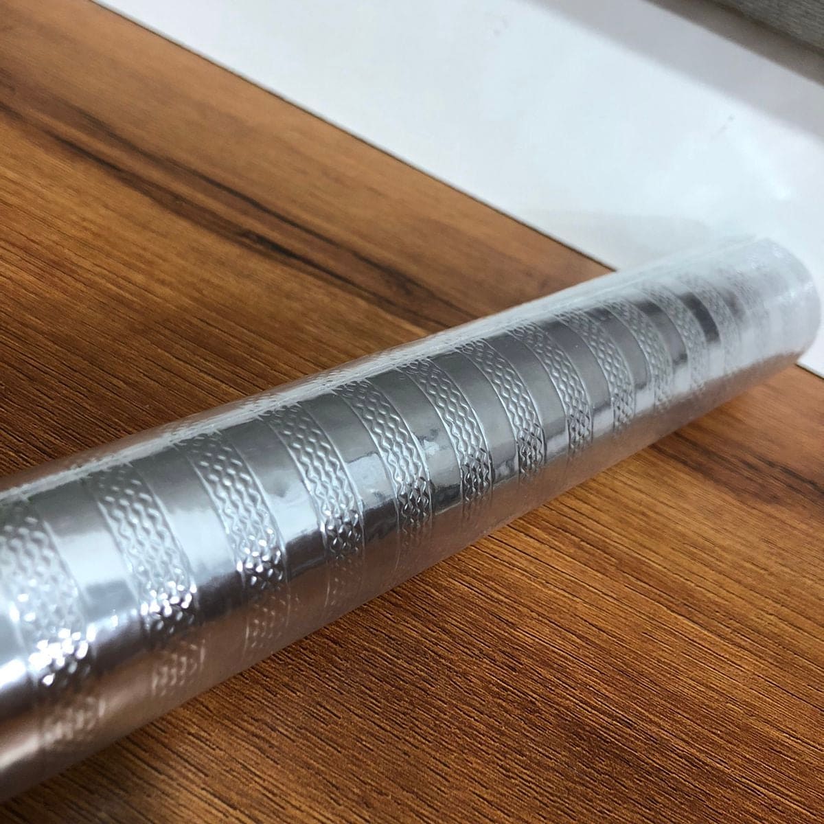 Amazing Silver Kitchen Aluminum Foil, Oil-Proof Waterproof Kitchen Foil, Heat Resistant Foil Sticker, Multipurpose Oil Proof Sticker