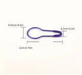 50Pcs Multi Colours Safety Pins, New Design Scarf Pins, Metal Gourd Pins Crochet Locking, Hangtag DIY Sewing Tools Needle