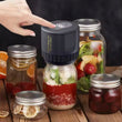 Automatic Electric Vacuum Sealer, One Press Vacuum Sealer Jar, Cordless Electric Vacuum Sealer