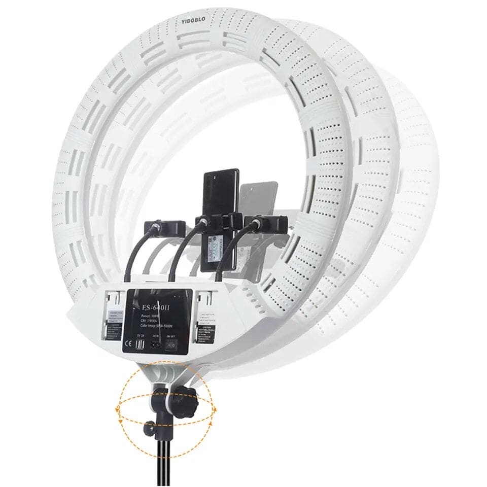 Professional Ring Light, 22inch Led Ring Lamp, Photographic Tiktok Lamp, Beauty Selfie Led Digital Ring Light, Photography Lighting with RC for Selfie YouTube Live Streaming