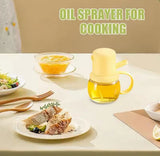200ml Oil Spray Bottle, Leakproof Oil Can, Durable Transparent Glass Oil Dispenser