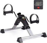Mini Bike Pedal Exerciser, Arms And Leg Pedal Exerciser With Digital Meter , Mini Exercise Cycle, Home Exercise Machine, Mini Exercise Peddler, Foldable Mini Fitness Cycle