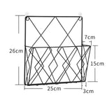 Wall Mounted Magazine Rack, Hanging Book Display Shelf, Magazine And Books Organizer