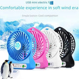 Mini Air Cooler Fan, USB Cooling Rechargeable Handheld Fan, Portable Outdoor LED Light Fan, Summer M Dormitory Desktop Fan,Multipurpose Mini Table Fan, Personal Cooling Fan with Night Light