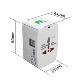 Multifunctional Electric Adapter, All In One Travel Adapter, World Travel Power Adapter
