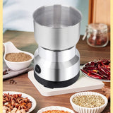 Nima Electric Grinder Blender, Portable Mini Electric Coffee Grinder, Spice Pepper Juicing Grinder, Kitchen Grain Machine, Multifunctional Smash Machine, Bowl Blender And Grain Mixer, Stainless Steel Mini Grain Mill