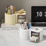 Multipurpose Drawer Cosmetic Storage Box, Multifunctional Pen Pencil Holder, Large Capacity Makeup Organizer