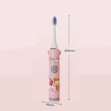 Children Electric Toothbrush, Cartoon Pattern Battery Powered Soft Brush, Rechargeable Toothbrush