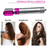 5 In 1 Hair Styling Comb, Multifunctional Hair Dryer, Hair Dyer Brush, Hair Straightening Brush