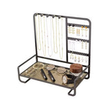 Elegant Metal Jewelry Stand, Jewelry Display Stand, Makeup And Jewelry Stand, Luxury Style Jewelry Stand