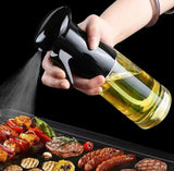 Transparent Glass Kitchen Oil Spray Bottle, Cooking Oil Spray Bottle, Barbecue Spray Oil Dispenser