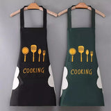 Fashion Apron – Oil-Proof PVC Cooking Apron for Kitchen Use