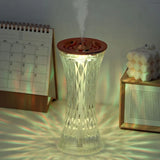 Crystal Night Light Humidifier – 7 Color LED Aroma Diffuser for Home