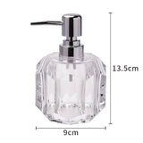 Acrylic Soap Dispenser Bottle, Household Soap Bottle, Shower Gel Shampoo Bottle, Glass Liquid Soap Dispenser, Soap Dispenser Pump For Bathroom And Kitchen, 180ml Hand Washer Bottle