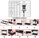 Double Deck Pull Out Organizer, 2 Tier Under Sink Organizer, Organizer Storage Rack With Hooks Hanging