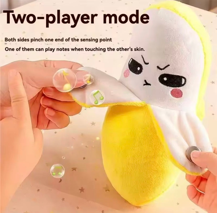 Musical Fruit Sensing Piano Plush Toy, Interactive Musical Sensory Toy, Musical Soft Children Plush Toy, Cute Motion Sensor Fruit Toy