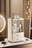 Skin Care Product Storage Box, Desktop Cosmetics Storage Box, Large Capacity Makeup Brush Rack