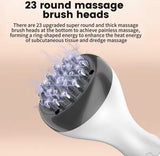 Electric Meridian Body Massager, Body Shaping Heating Meridian Scraping Brush, Fat Burning Anti Cellulite Body Massager