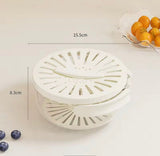 3 in 1 Drain Basket Storage Box, Fruit And Vegetable Washing Bowl With Strainer, Fruit And Vegetable Dehydrator Basket