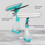 4 in 1 Spray Window Cleaning Brush, Multifunctional Glass Cleaning Scrub With Water Spray, Household Glass Wiper With Water Gun