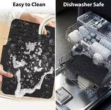 Silicone Anti Slip Kitchen Drain Matt, Waterproof Kitchen Drying Pad, Heat Resistant Silicone Drain Mat, Modern Silicone Countertop Mat