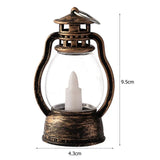 Mini Lantern Lamp, Kerosene Retro Oil Lamp, Flameless LED Lamp, Electronic Candle Light, Smokeless Portable Hanging Lantern,  Electronic Candle Craft Horse Light, Wind Light Candle, Wedding Arrangement Atmosphere Light