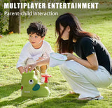 Kids Flying Saucer Launching Toy, Discs Flying Catching Toy, Eye Coordination Flying Disc Game