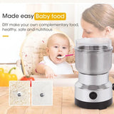 Nima Electric Grinder Blender, Portable Mini Electric Coffee Grinder, Spice Pepper Juicing Grinder, Kitchen Grain Machine, Multifunctional Smash Machine, Bowl Blender And Grain Mixer, Stainless Steel Mini Grain Mill