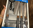 6pcs Kitchen Knives Set, Premium Quality Fruit And Vegetable Knife, Kitchen Cutlery Set, Premium Steak Cutting Knife
