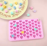 Silicone Heart Shape Chocolate Mold, Cake Decorating Tools, Silicone Love Chocolate Molds