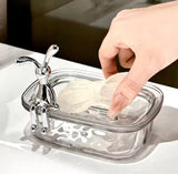 Rabbit Decor Soap Box, Bathroom Soap Dish, Bathroom Kitchen Sink Countertop Soap Box, Bathroom Accessories