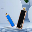 Ultra Thin Rechargeable USB Lighter, Flameless Metal Lighter, Filament Windproof Electronic Cigarette Lighter, USB Chargeable Lighter