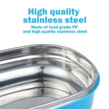 Warmer Lunch Box, Student Square Lunch Box, Stainless Steel Thermal Food Container, Rectangular Bento Box With Handle, Portable Travel Bowl For Meal, Multipurpose Durable Food Case, 900ml Kids Thermos for Hot Food