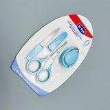 4 In 1 Baby Manicure Kit, Baby Care Nail Clipper Kit, Portable Nail Clipper Trimmer With Box, Baby Mini Grooming Kit, Newborn Nail Shell Shear Manicure Kit, Baby Boy Girl Hand Foot Nail Filer Kit