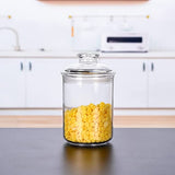 Acrylic Plain Storage Jar, Transparent Kitchen Sealing Jar, Airtight Clear Canister Jar, Food Storage Container, Stackable Condiment Kitchen Organizer