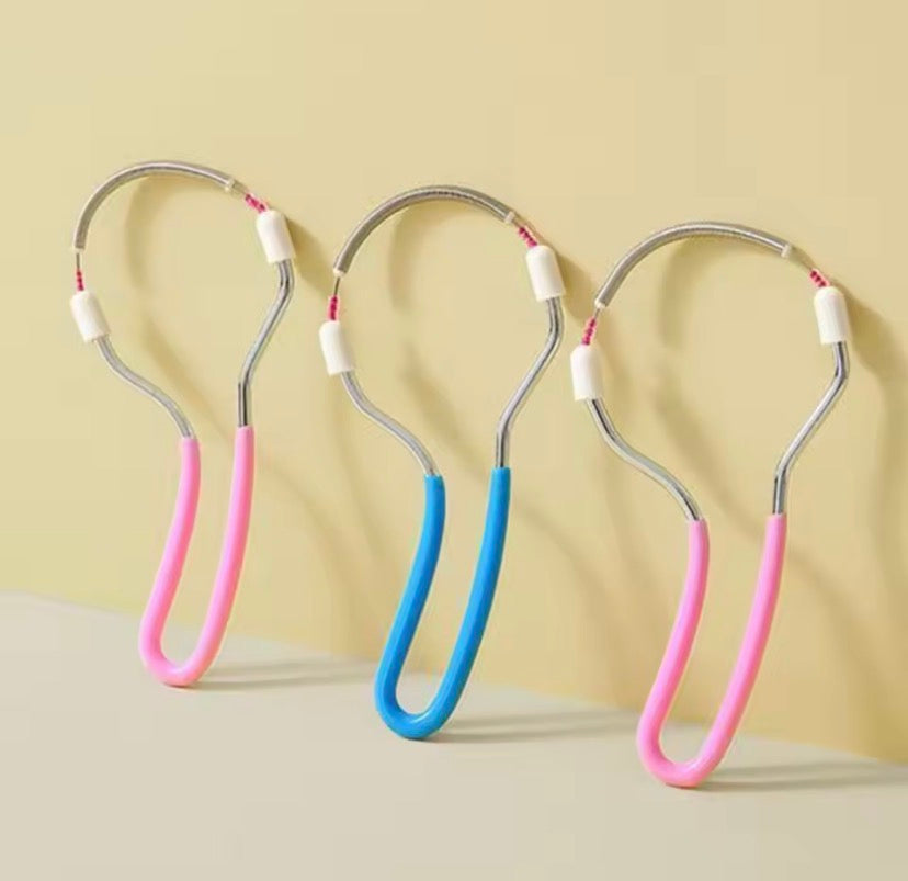 Facial Hair Removal Stick Roller, Face Cleaning Spring Hair Removal Epilator, Handheld Spring Roller Device